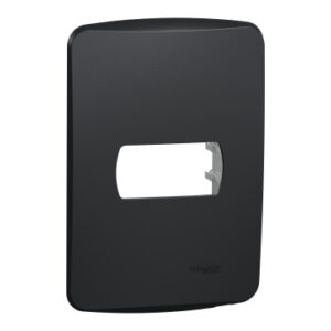 MILUZ PLACA+SUP 4X2 1MOD GRAFITE 77111  SCHNEIDER