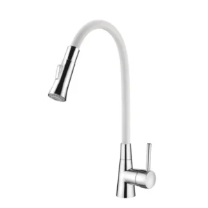 MISTURADOR MONOCOMANDO COZ FLEX 2257 W27 BRANCO  LORENZETTI