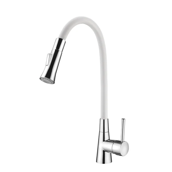 MISTURADOR MONOCOMANDO COZ FLEX 2257 W27 BRANCO LORENZETTI