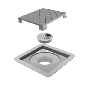 NOVII - RALO QUADRADO OCULTO 10X10 CM