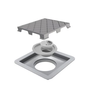 NOVII - RALO QUADRADO OCULTO 15X15CM