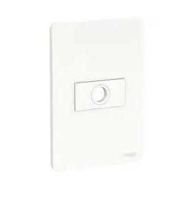 ORION PLACA 4x2 FURO COMPLETA BRANCO S71366804  SCHNEIDER