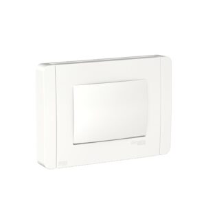 ORION PLACA+SUPORTE AREA UMIDA 4X2 3MOD BRANCO 731103554 SCHNEIDER