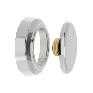 PLUG DE LATAO  C/CANOPLA E PAR ROSCA 0   BLUKIT