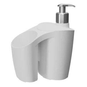 PORTA DETERGENTE C/ VALVULA PUMP BRANCO  ASTRA