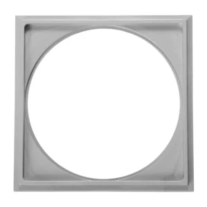 PORTA GRELHA QUADRADA CINZA 9.4x9.4cm  ASTRA