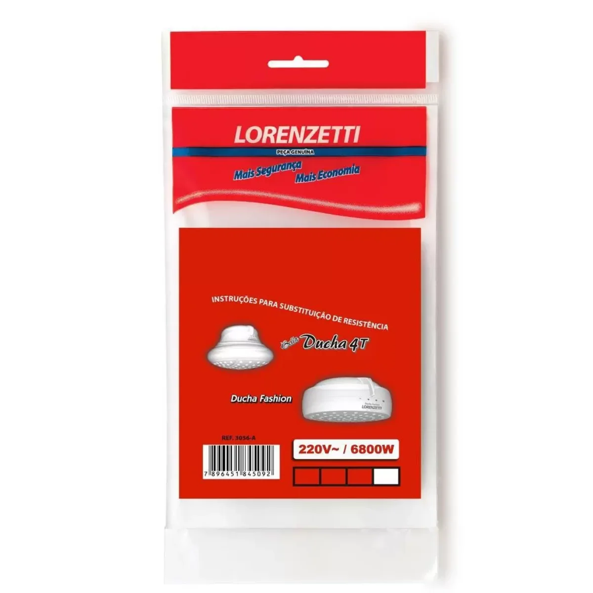 RESISTENCIA 220V 6800W BD4T/FASH 3056A LORENZETTI