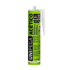 SILICONE 280ML ACETICO BRANCO  0509.0079 UNIPEGA