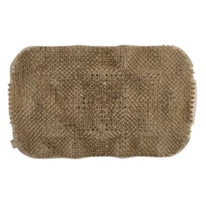 TAPETE FELPUDO 57X34CM BEGE  ASTRA