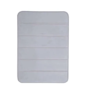 TAPETE TECIDO EM VISCOSOFFT BRANCO  ASTRA