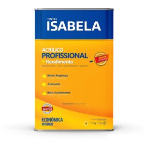 TINTA ACRILICA FOSCA PROFISSIONAL AZUL INDIGO 18L  ISABELA