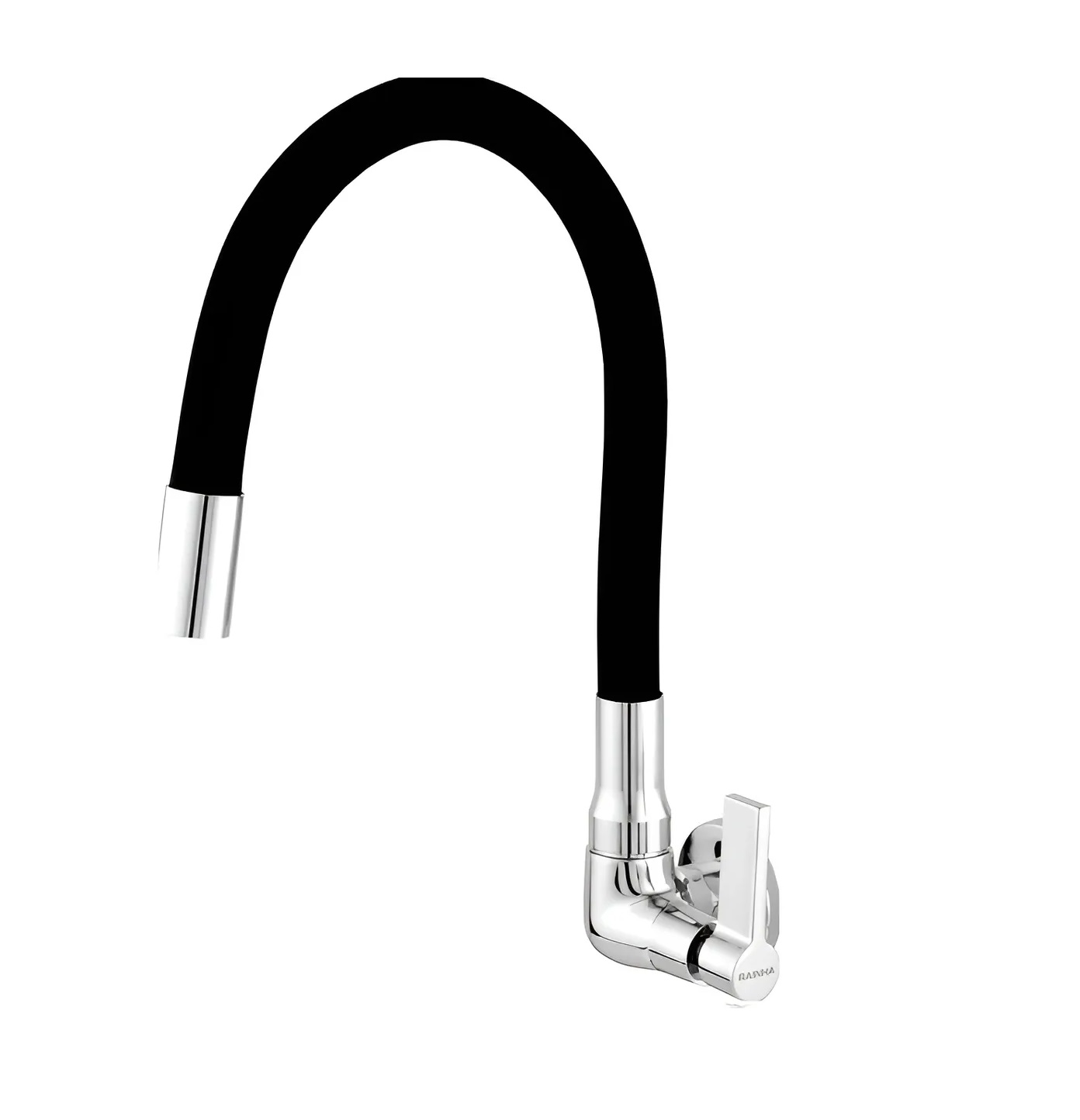 TORNEIRA COZINHA PAREDE BICA FLEXIVEL 5/8'' BLACK 1868 C70