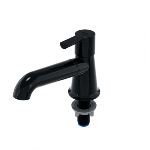 TORNEIRA DE MESA CURVA PARA LAVATORIO -  CONFORT BLACK  BLUKIT