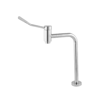 TORNEIRA HOSPITALAR ALAVANCA 1367 13 CM 1/4 VOLTA BANCADA