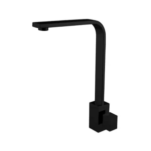 TORNEIRA LAVATORIO CANO RETO 25CM PRETO FOSCO 99198 C 100