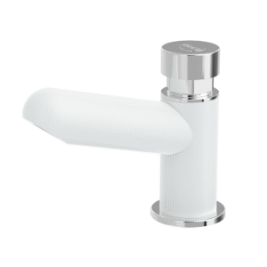 TORNEIRA RETA TEMPORIZADA ABS BRANCA   BLUKIT