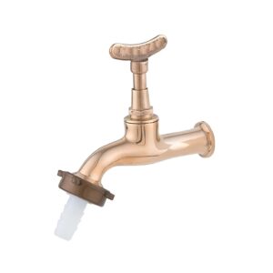 TORNEIRA TANQUE AMARELA STANDER BICO ABS 12CM  1/2X3/4 1130