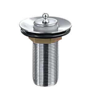 VALVULA LAVATORIO LUXO C/UNHO E TAMPA CR 7CM  7/8''