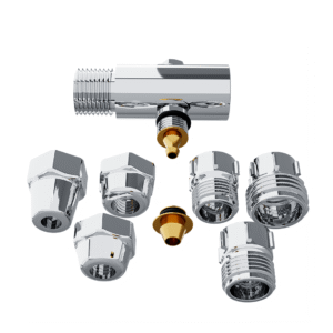 VALVULA REGULADORA VAZAO LATAO NIQ P/FILTRO 1/2X1/8  BLUKIT