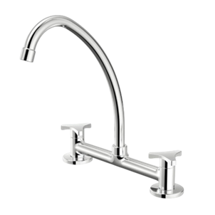 Misturador Cozinha Bancada Nova Gyro Cr Dn15 1256-ngy-cr Tigre